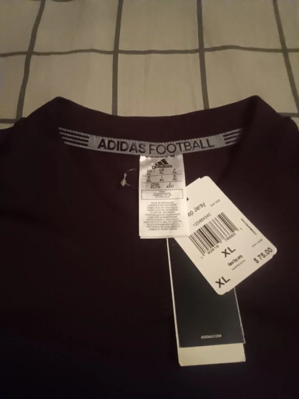 Adidas football jersey